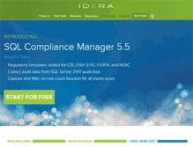 Tablet Screenshot of idera.com